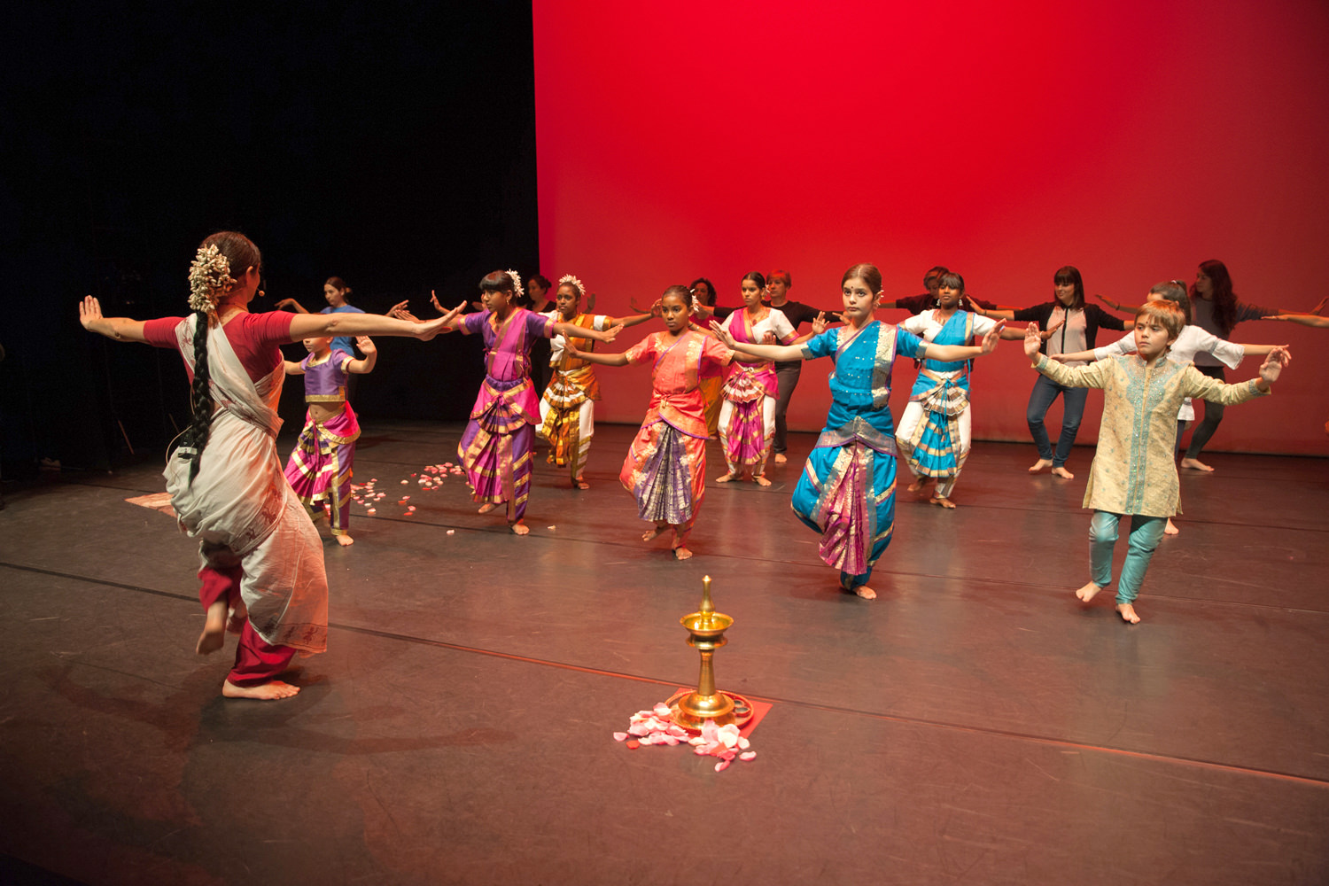 Baile del laboratorio de artes escénicas de la India